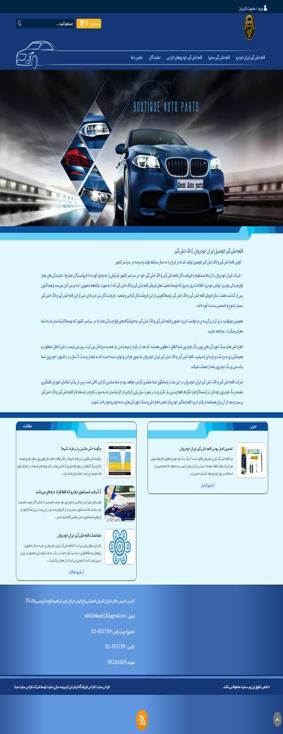 طراحی سایت خش گیر ایران خودروان